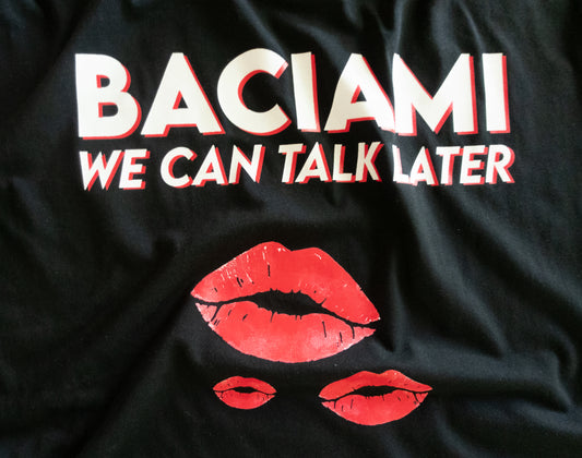 LIMITED EDITION WE CAN TALK LATER TEE - BLACK