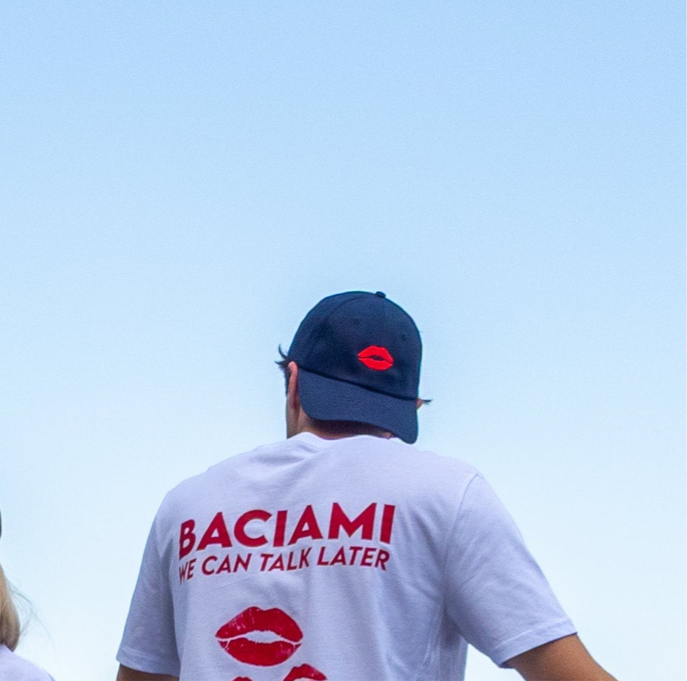 BACIAMI CLASSIC CAP - NAVY BLUE